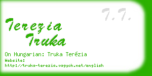 terezia truka business card